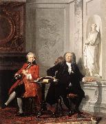 TROOST, Cornelis Jeronimus Tonneman and his Son USA oil painting artist